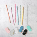 Food-grade silicone straws support customization